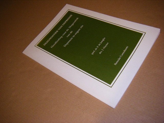 F. de Jonghe; J. Huyser - Diagnostiek van depressie