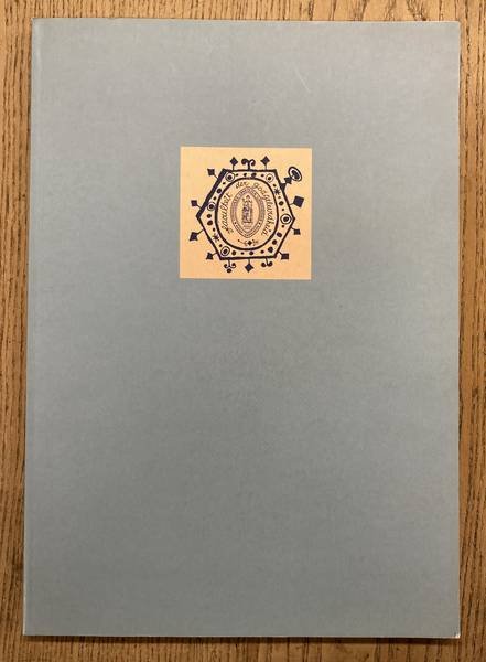 GISTELINCK, FRANS & MAURITS SABBE (EDS.). & KNAPEN, LUC. - Early sixteenth century printed books, 1501-1540, in the library of the Leuven Faculty of Theology. Supplement Ten Years of Acquisitions 1994  - 2004. (Documenta libraria)XXX].