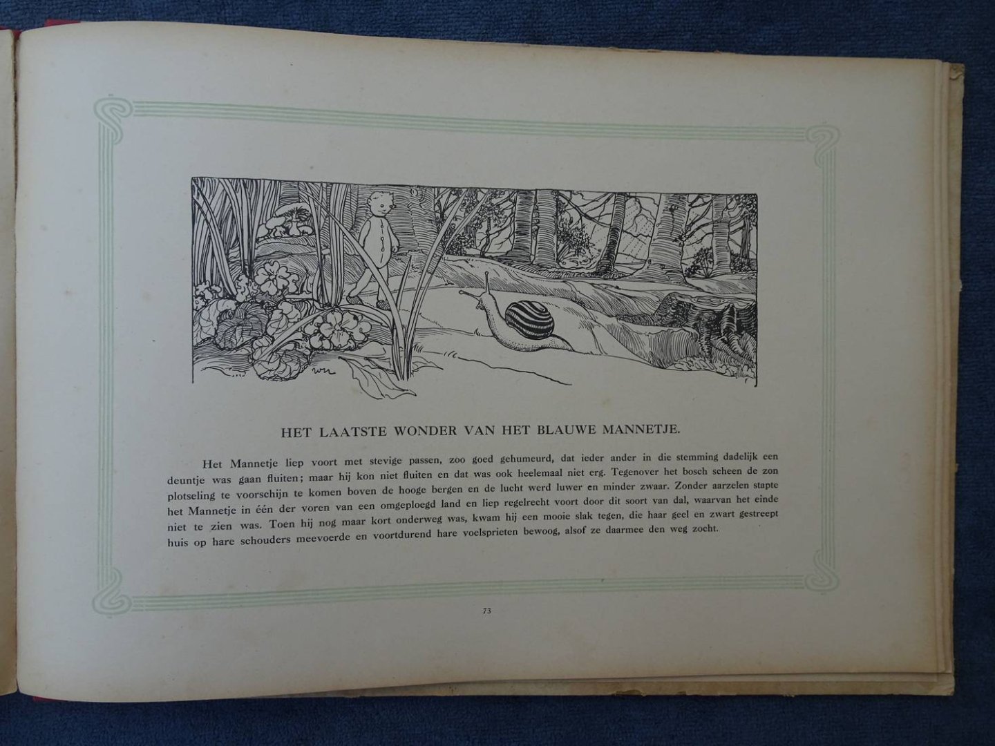 Everdingen, Louise J. & Willem Hardenberg. - Het Blauwe Mannetje.