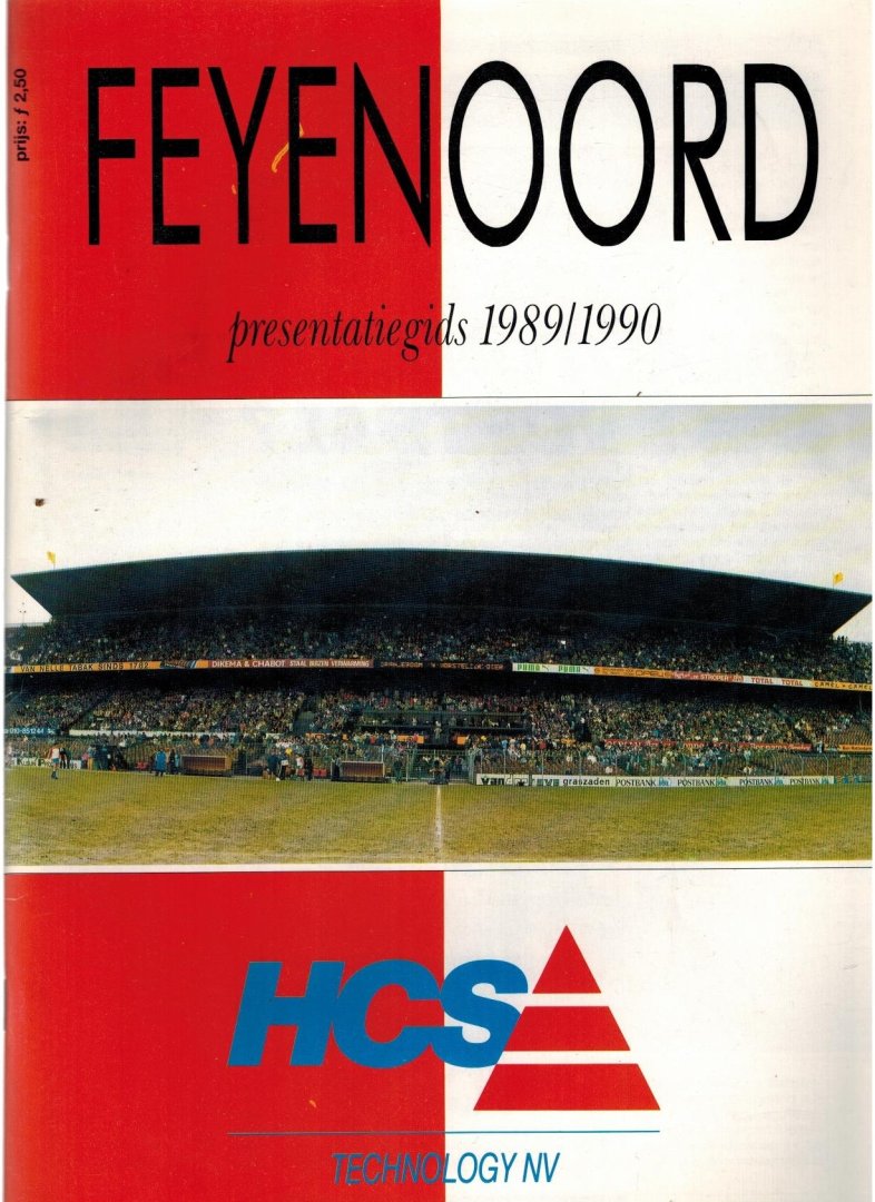  - Feyenoord Presentatiegids 1989-1990
