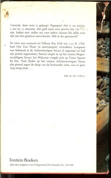 Godey, John .. Vertaling van F.J. Bruning .. Omslagontwerp P.A.H. van der Harst - De kaping van Pelham .. one two three
