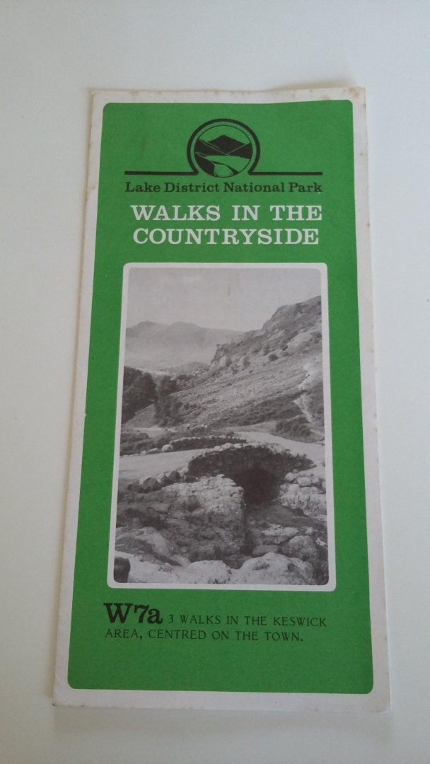 Lake District National Park Information Service - Lake DistrIct Natonal Park - Walks in the countryside - W7a - Walks in the Keswick area, centered on the town