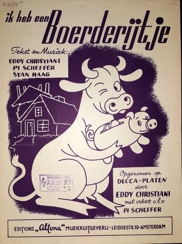 Christiani, Eddy (repertoire): - Ik heb een boerderijtje