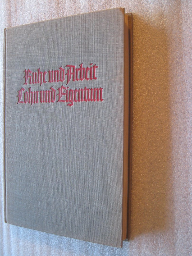 Alfred de Quervain - Ruhe und Arbeit Lohn und Eigentum / Ethik 2 / 3. Band