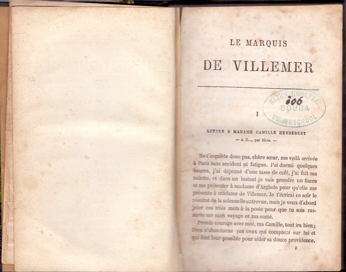 Sand, George (ds1317) - Le Marquis de Villemer