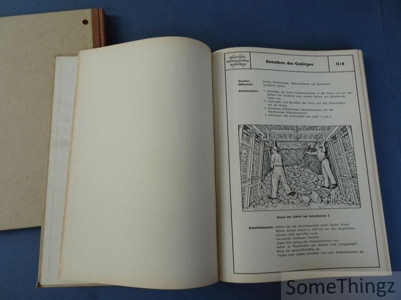 Wömpener, Alfred. - Die bergmännische Facharbeit. Band 1: Bergmännische Grundarbeiten. Band 2: Bergmännische Facharbeiten.