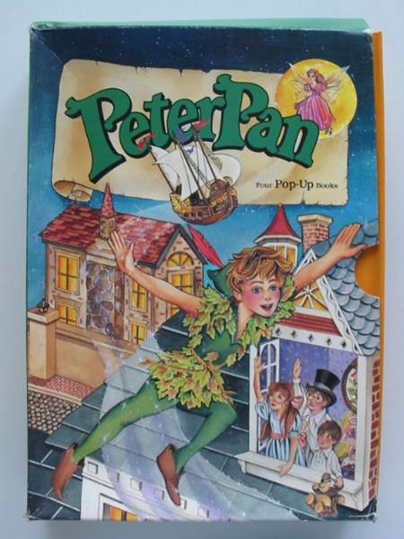 Barrie, J.M.  // Pan peter - PETER PAN FOUR POP-UP BOOKS -  Peter Pan; Ambush; Adventure at Mermaid Lagoon; Neverland; To the Rescue