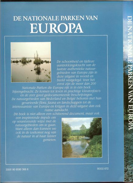 Bibelriether, Hans en Rudolf L. Schreiber .. Vertaling Herman J.V. van den Bijtel - de nationale parken van europa