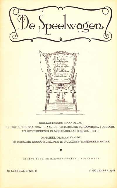 Meijers - De Speelwagen 3e Jaargang No. 11 1 November 1948