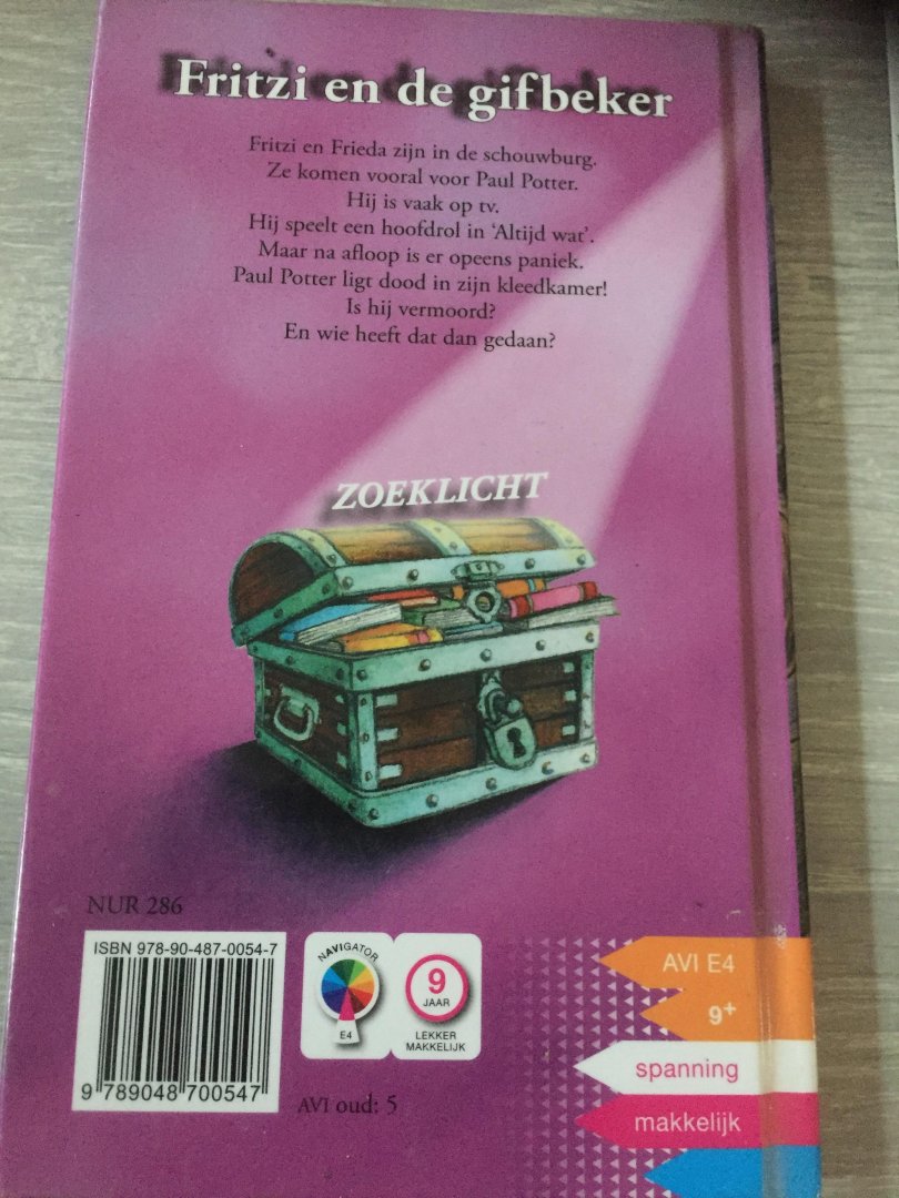 Scholtens, Anneke - Fritzi en de gifbeker