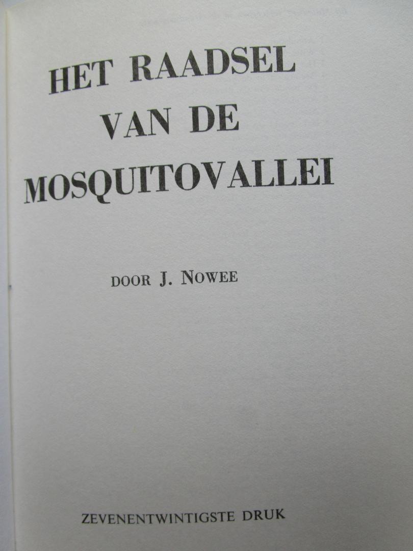 Nowee, J. (auteur)  Syudio Teles (illustraties; J. Huizinga (omslag) - 03 ARENDSOOG Het raadsel van de Mosquito vallei