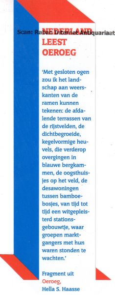  - Boekenlegger Nederland leest Oeroeg (met fragment 'Oeroeg')