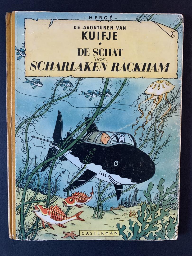 Hergé - Kuifje de schat van Scharlaken Rackham Ottes 8.5  A54 I