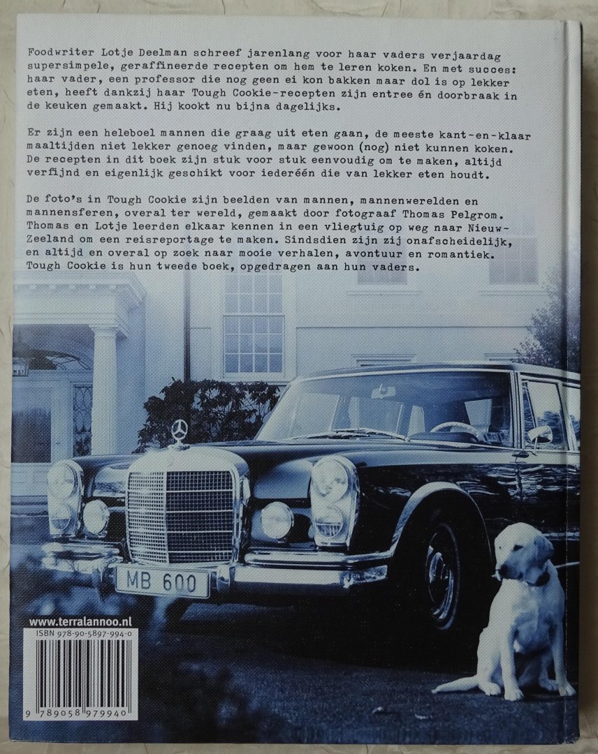Deelman, Lotje / Thomas Pelgrom - Tough Cookie, kookboek voor mijn vader [ isbn 9789058979940 ]