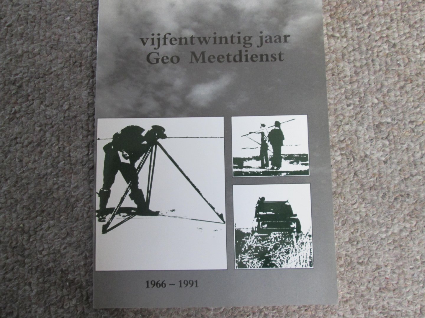 Wilts , G. - VIJFENTWINTIG JAAR GEO MEETDIENST 1966 - 1991