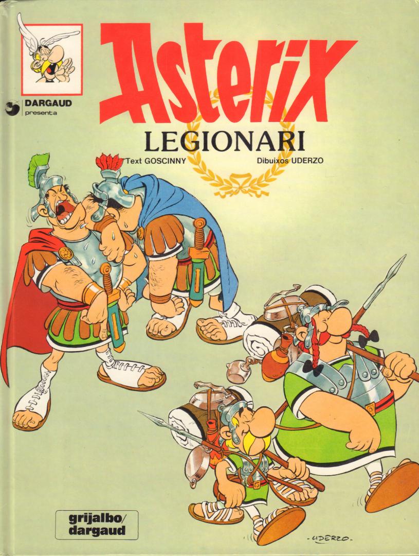 Gosginny / Uderzo - ASTERIX 09 - ASTERIX LEGIONARI, hardcover, gave staat, Asterix in het Catalaans