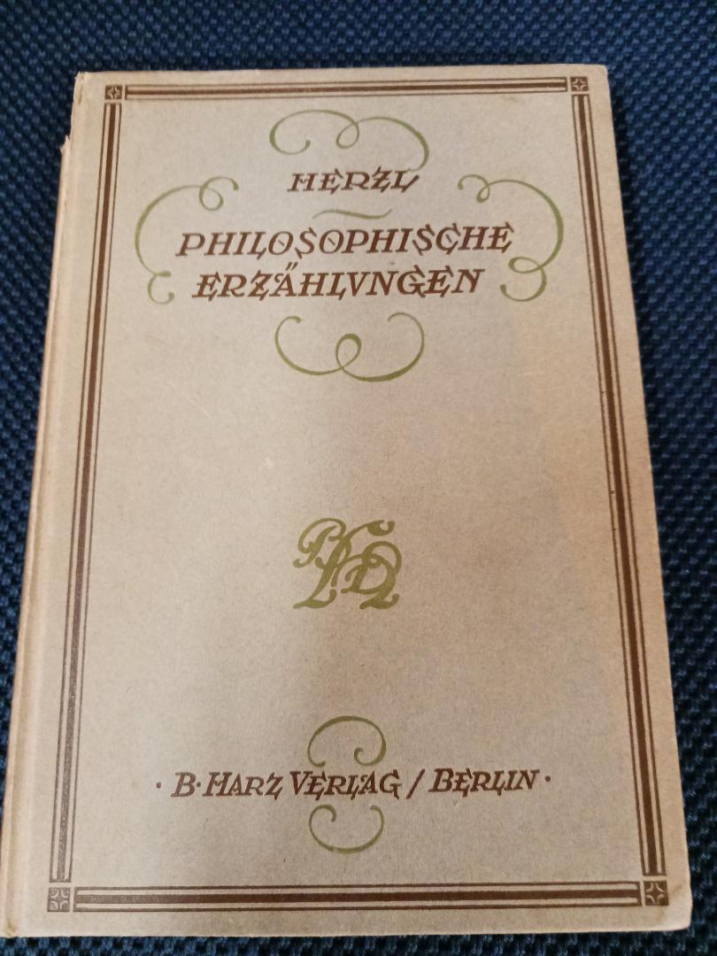 Herzl, Theodor - Philosophische Erzaehlungen