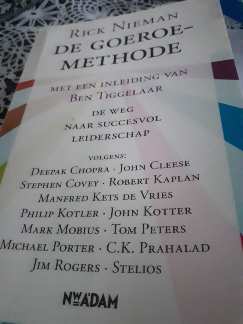 Nieman, Rick - Goeroe-methode / de weg naar succesvol leiderschap