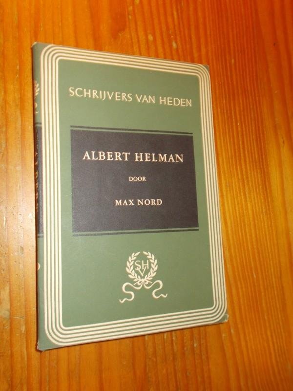 NORD, MAX, - Albert Helman.