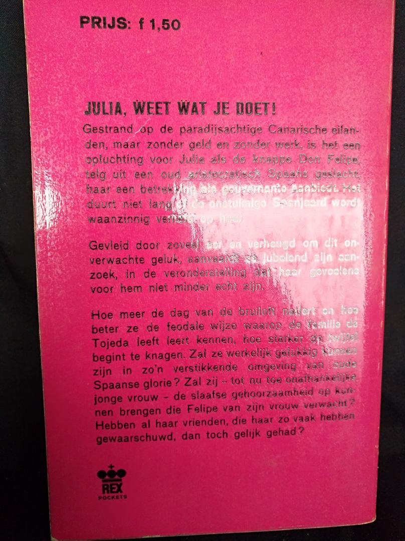 Hettie Grimstead - Julia Weet wat je doet