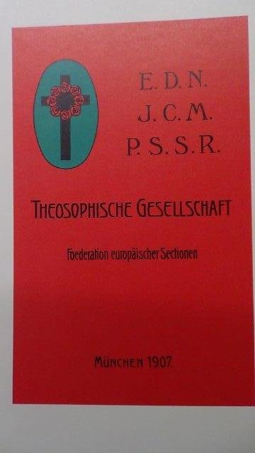 Steiner, R. - Bilder okkulter Siegel und Säulen. Der Münchner Kongress Pfingsten 1907 und seine Auswirkungen.  GA 284/285