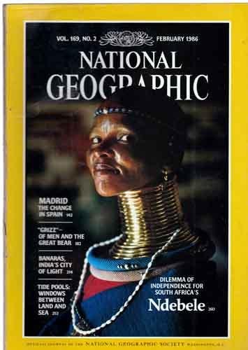 meerdere - National Geographic Magazine 6 nummers 1986 1 nummer 1987