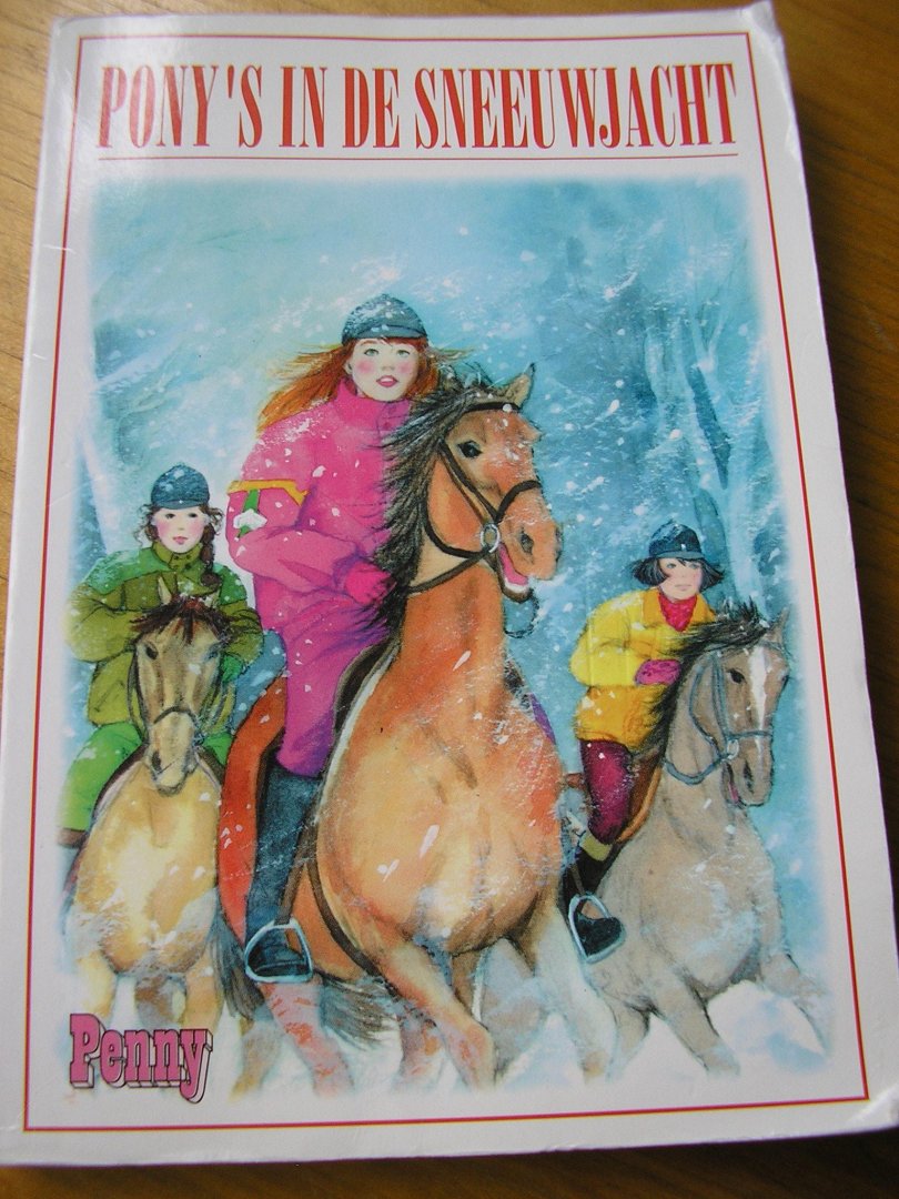 Thompson, Christine Pullein  (vert: Saskia Ven) - Pony`s in de sneeuwjacht  (een Penny uitgave)