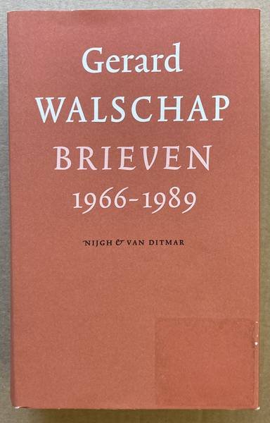 WALSCHAP, GERARD. - Brieven 1966 - 1989.
