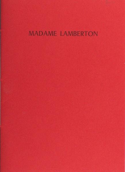 Ramele, Ferrie van. - Madame Lamberton.
