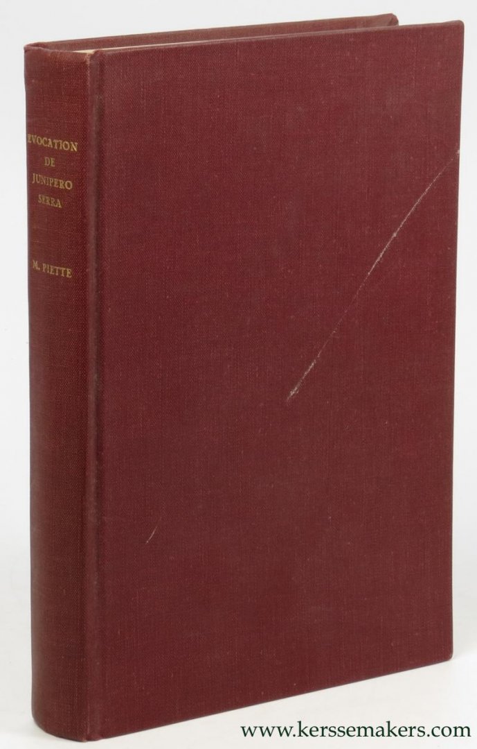 PIETTE, Charles J.G. Maxim. - Evocation de Junipero Serra fondateur de la Californie.