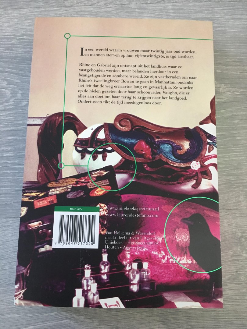 DeStefano, Lauren - Chemical Garden Trilogie - Vrees