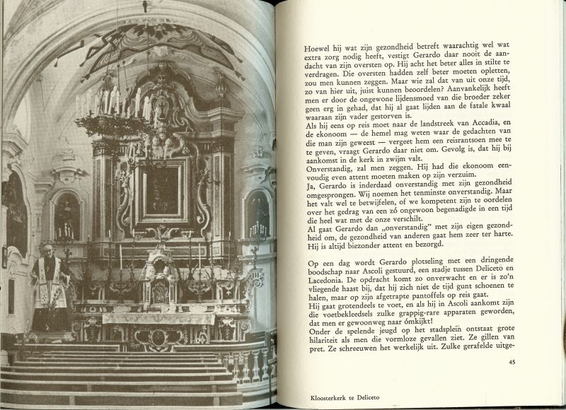 Nabben,Jo de foto's zijn van Dick Jonker , Slenaken Imprimatur : Dr M. Krinkels  te Gulpen - Een dode die leeft. De H. Gerardus Majella