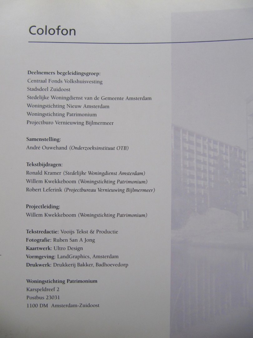 Ronals Kramer - Willem Kwekkeboom - Robert Leferink - De Vernieuwing Halverwege