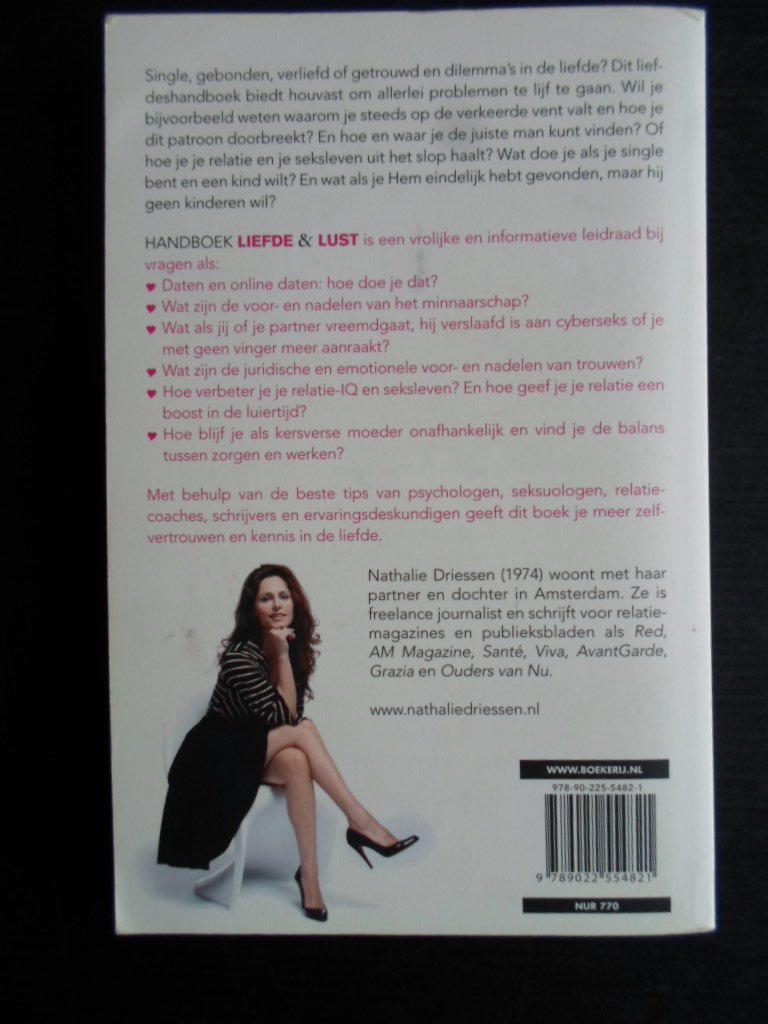 Driessen, Nathalie - Handboek Liefde & Lust, De survivalgids voor de vrouw van nu