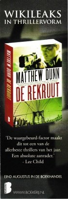 Dunn, Matthew - boekenlegger: De rekruut