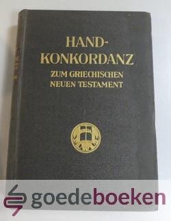 Schmoller, Alfred - Handkonkordanz zum griechischen Neuen Testament