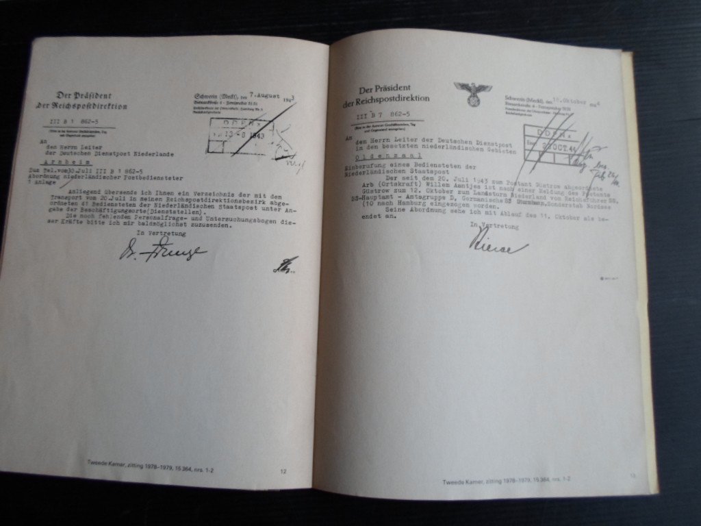  - Enkele gedragingen van mr.Willem Aantjes gedurende de periode van de Duitse bezetting, 1940-1945