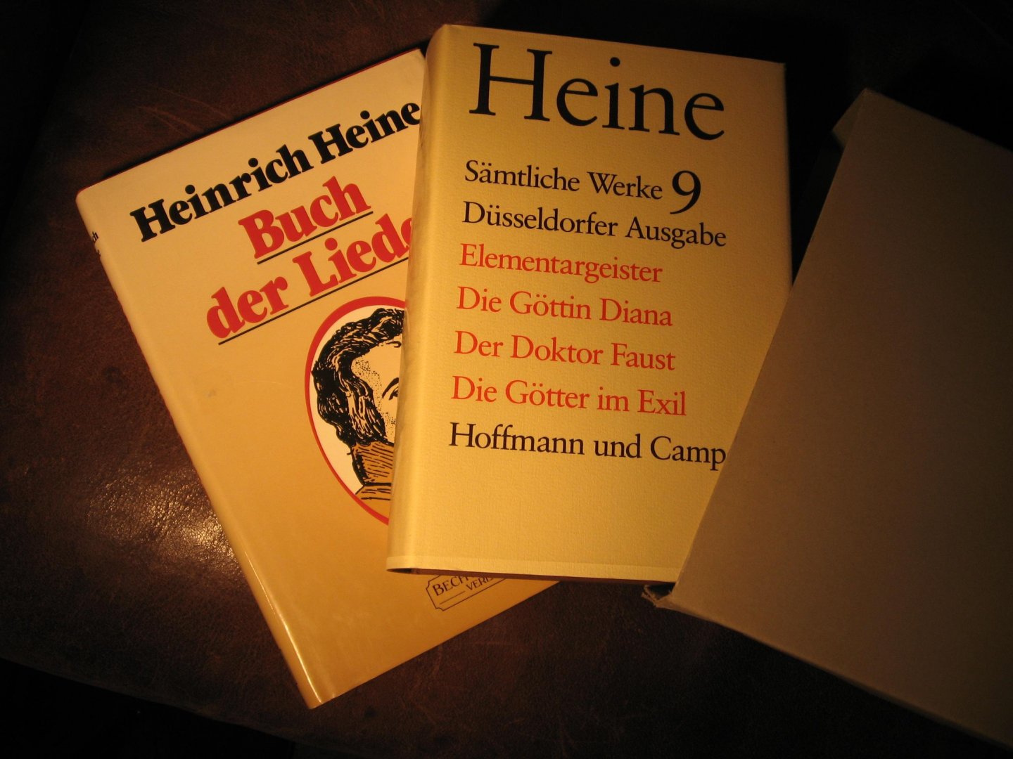 Heine, H. - Samtliche Werke 9 + Buch der Lieder.