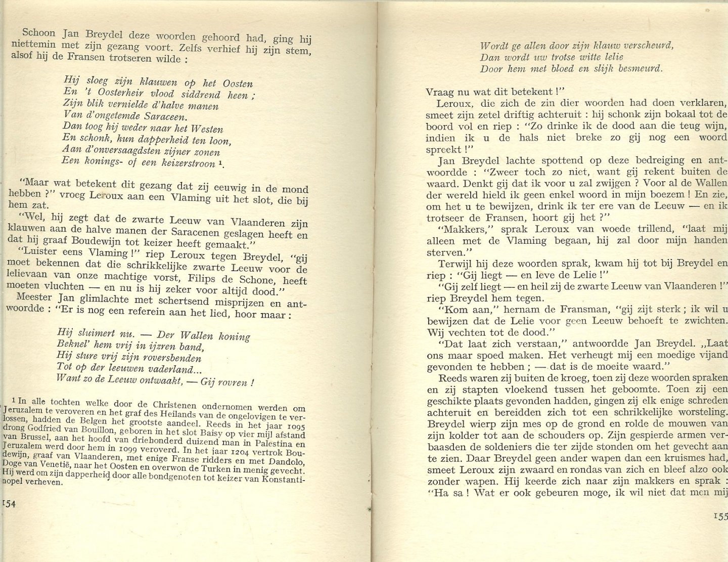 Conscience Hendrik - De Leeuw van Vlaanderen. Eerste  deel Werken van Hendrik Consciene