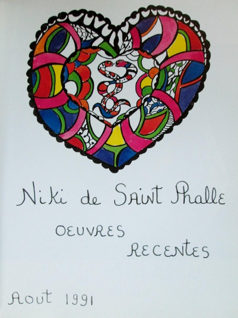 Niki de Saint Phalle - Niki de Saint Phalle, Oeuvres Recentes Aout 1991