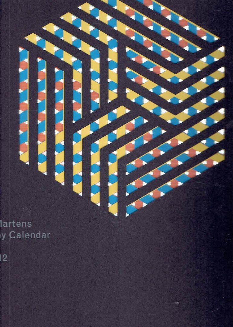 MARTENS, Karel - Karel Martens - Birthday Calendar. - [New].
