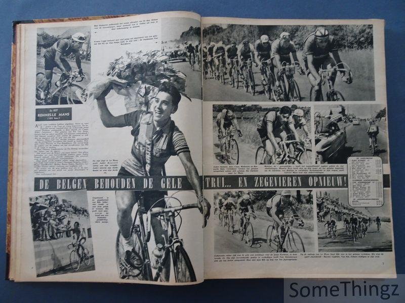 G. Defosse en J. Stockmans (red. en Mand.-Beheerders). - Sportclub: Belgisch weekblad. / Sport & Club: Belgisch weekblad. [Bundeling van 35 opeenvolgende nummers uit 1952, 6e jaargang, juni-decemeber)