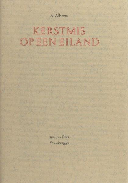Alberts, A. - Kerstmis op een eiland.