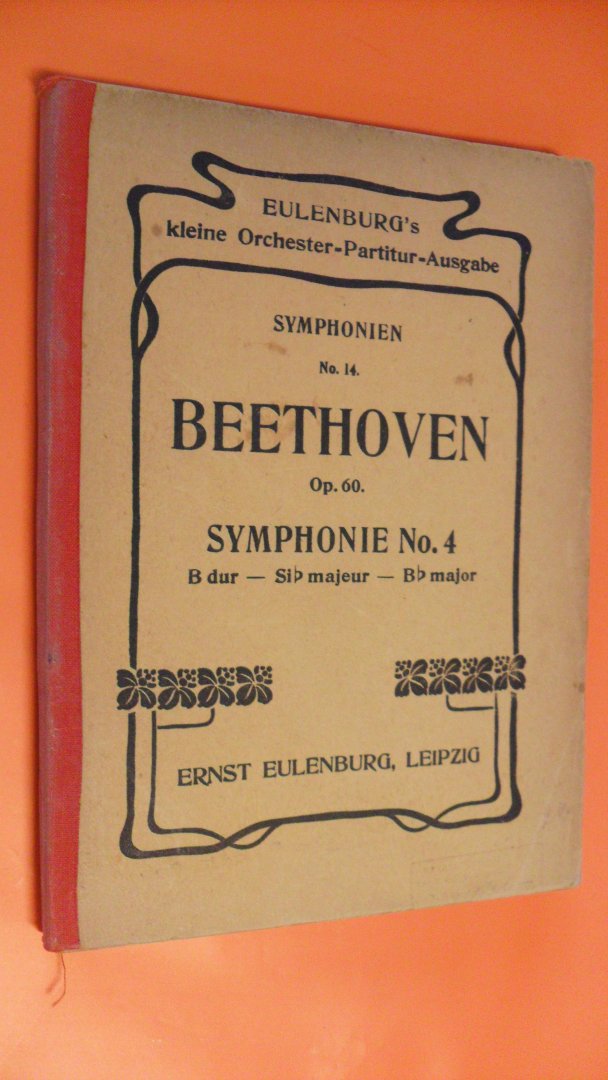 Beethoven - Symphonien no.14 Beethoven Op. 60 Symphonie no. 4