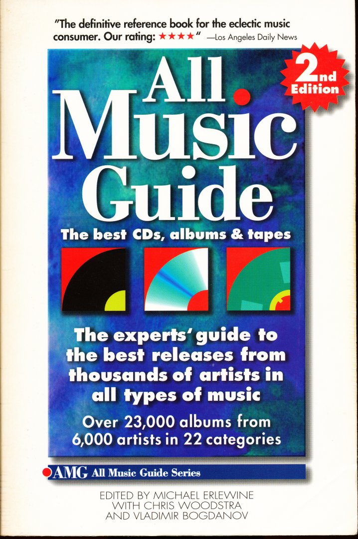 Erlewine, Michael, e.a. - All Music Guide, 2nd edition 1994.