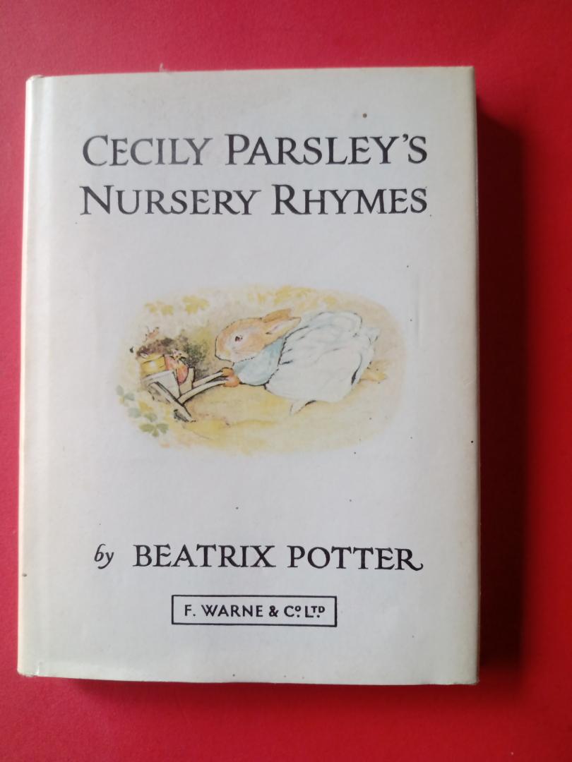 Beatrix Potter, ( nr 24 ) - Cecily Parsley's nursery rhymes.