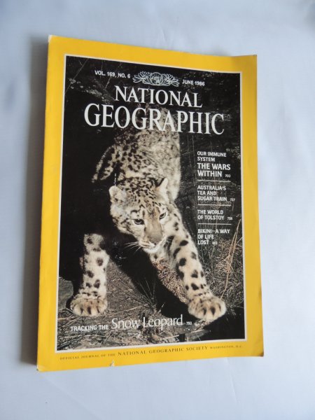 red. - National Geographic Magazine - Vol.169, no. 6, - 1986