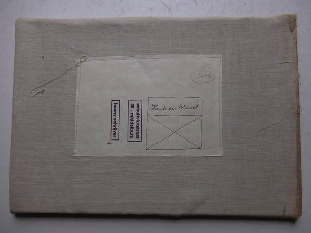 Schrijver, Henny. - Zonder titel.