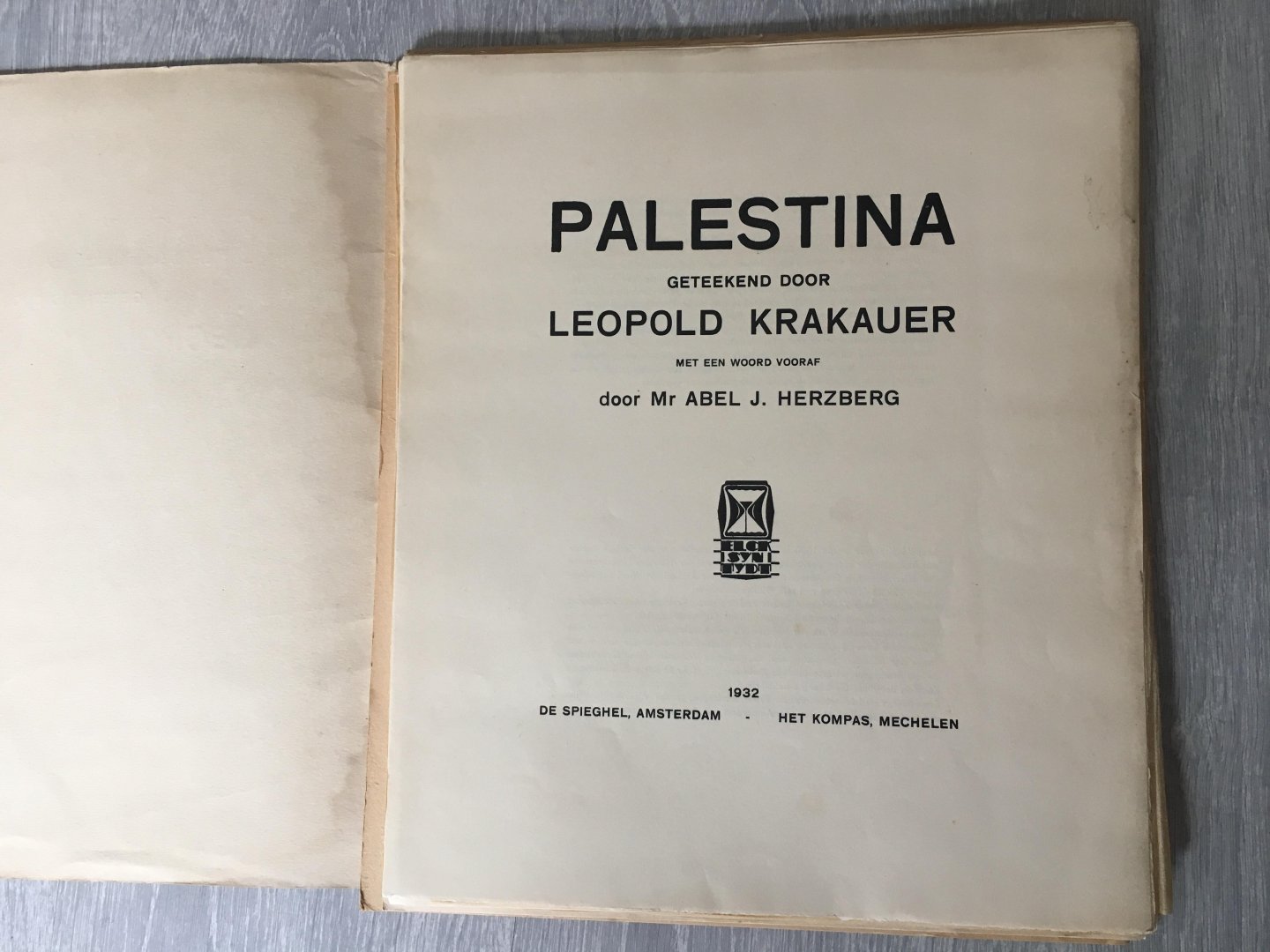 Leopold Krakauer - Palestina