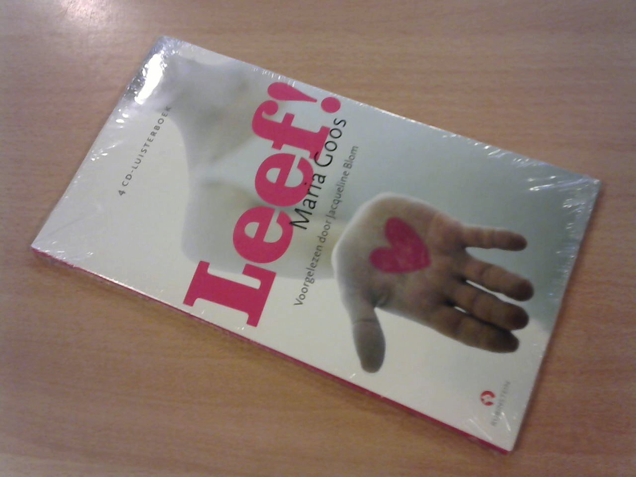 Goos, Maria - Leef! 4-CD Luisterboek / 6 CD Luisterboek.  Voorgelezen door Jacqueline Blom